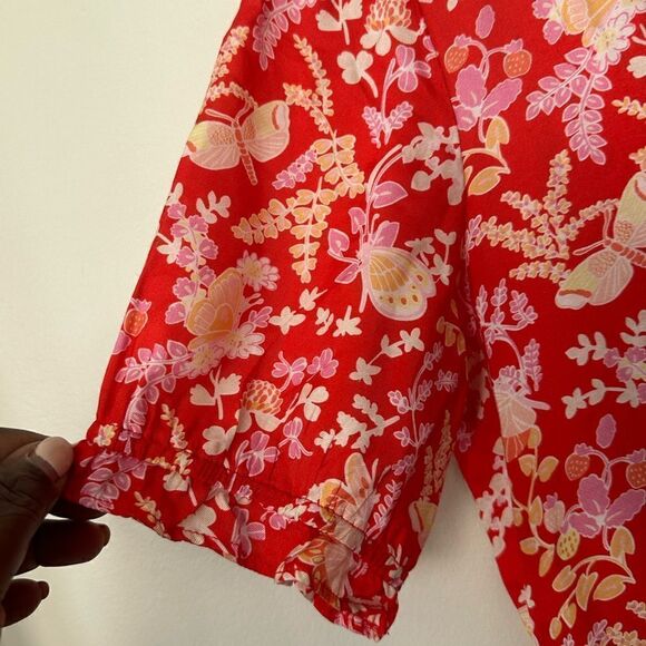 J. McLaughlin Harriet Silk Blend Midi Dress S - Picture 6 of 11